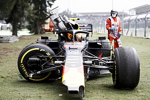 Albon: los accidentes no son por la presión de igualar a Verstappen