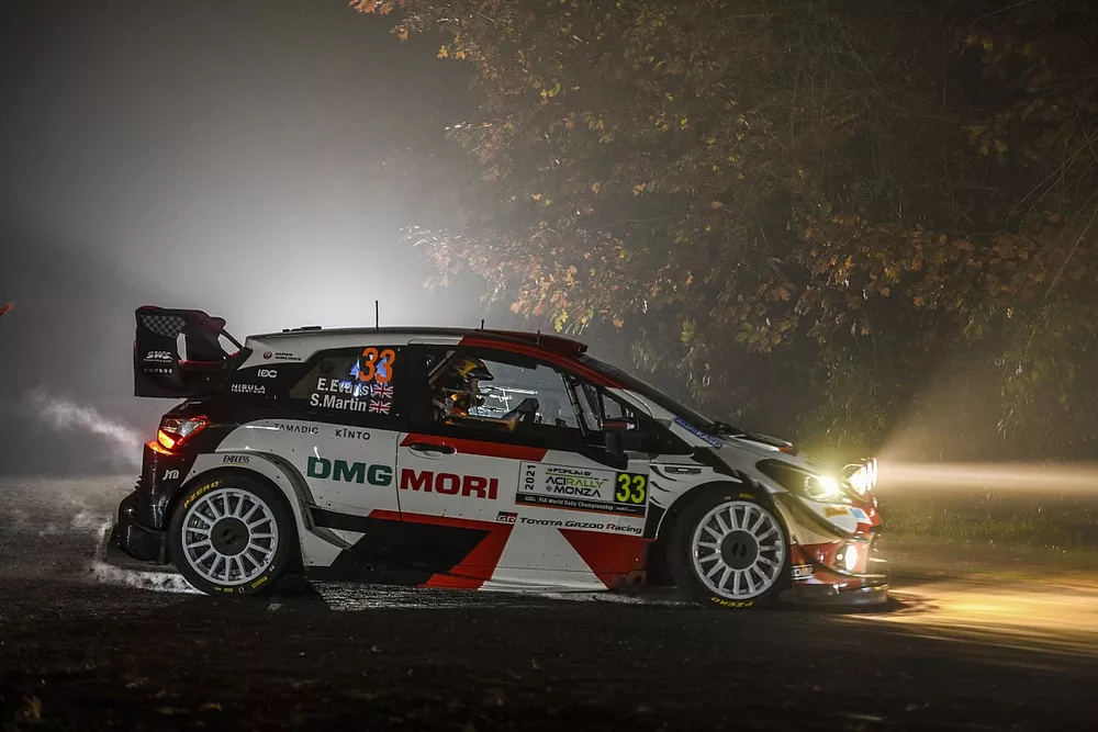 Elfyn Evans, Scott Martin, Toyota Gazoo Racing WRT Toyota Yaris WRC