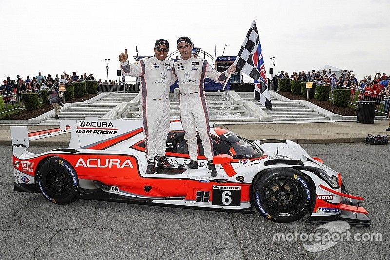 Ganadores #6 Acura Team Penske Acura DPi, DPi: Juan Pablo Montoya, Dane Cameron