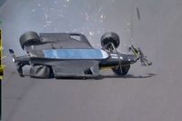 VÍDEO: Colton Herta bate no muro e 'voa' em classificatório da Indy 500
