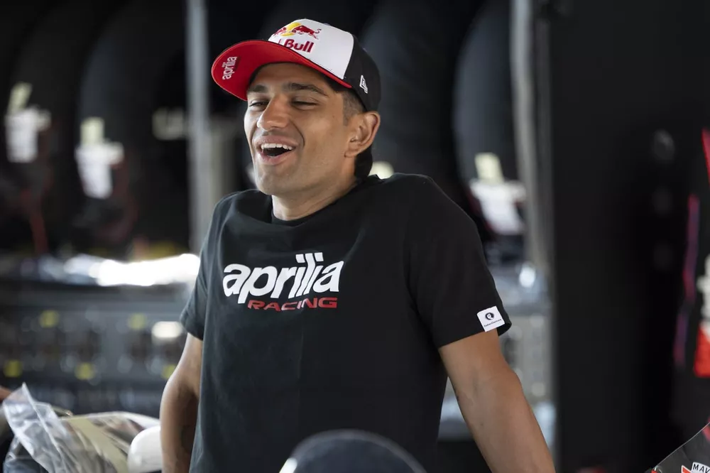 Jorge Martin, Aprilia event at Misano