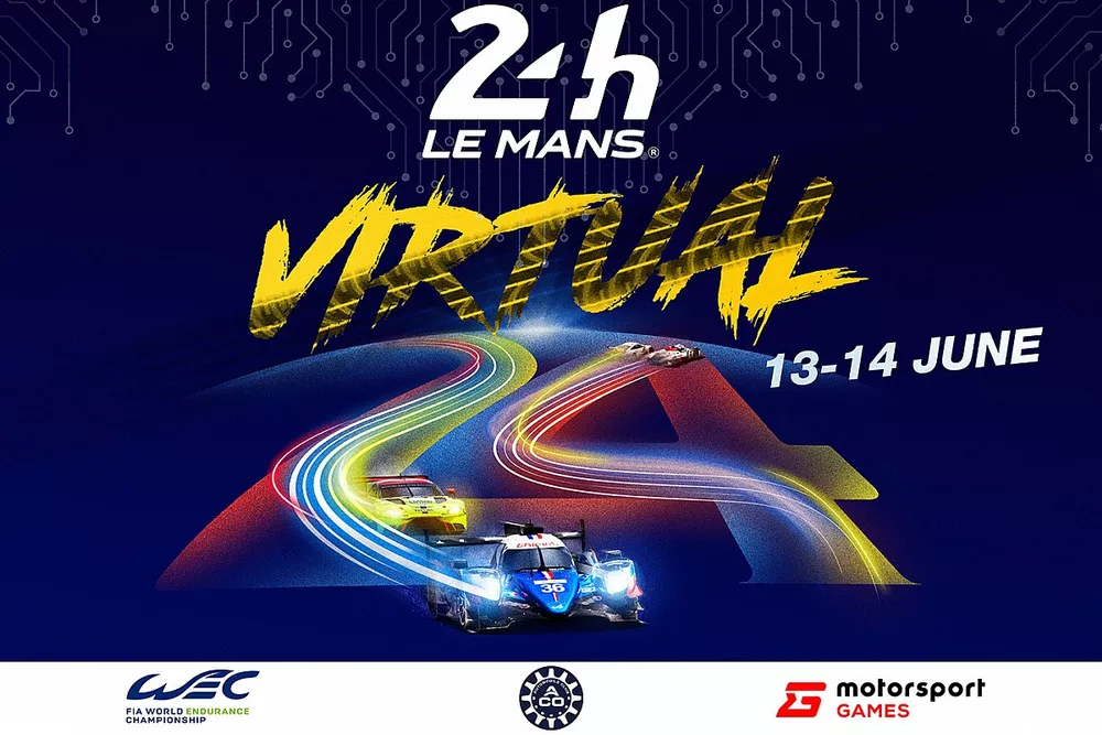L'affiche des 24H du Mans Virtuelles