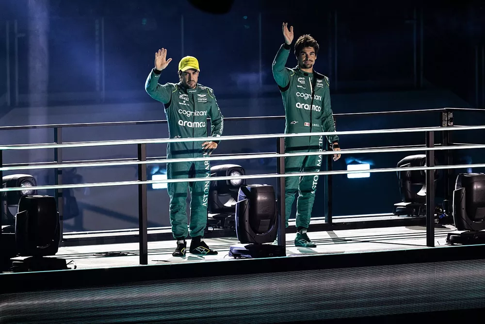 Fernando Alonso, Aston Martin F1 Team, Lance Stroll, Aston Martin F1 Team,