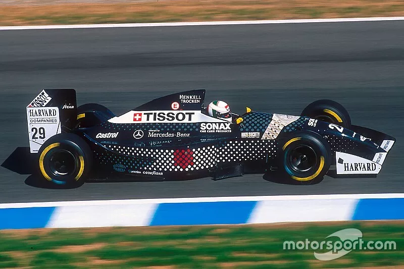 Andrea de Cesaris, Sauber C13, Mercedes