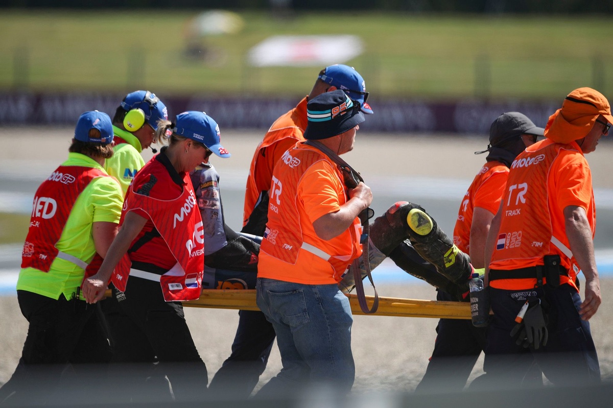 Fermin Aldeguer ruled out of Dutch GP after fracture