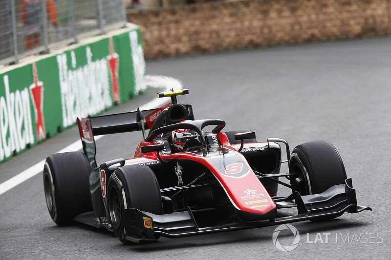Baku F2: Russell fights back to win sprint race