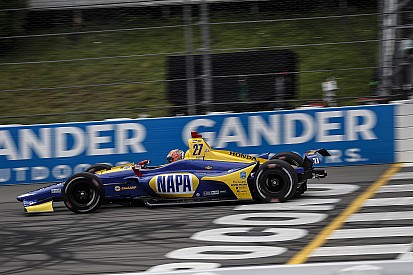 IndyCar Pocono: Rossi hält Power in Schach - Wickens im Krankenhaus