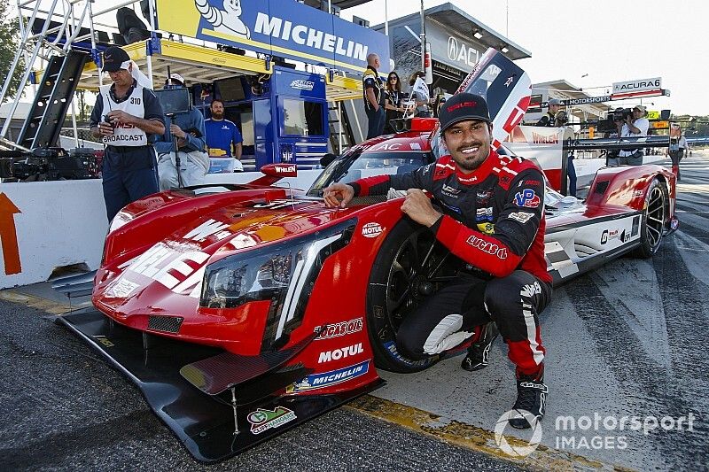 Ganador de la pole #31 Whelen Engineering Racing Cadillac DPi, DPi: Felipe Nasr