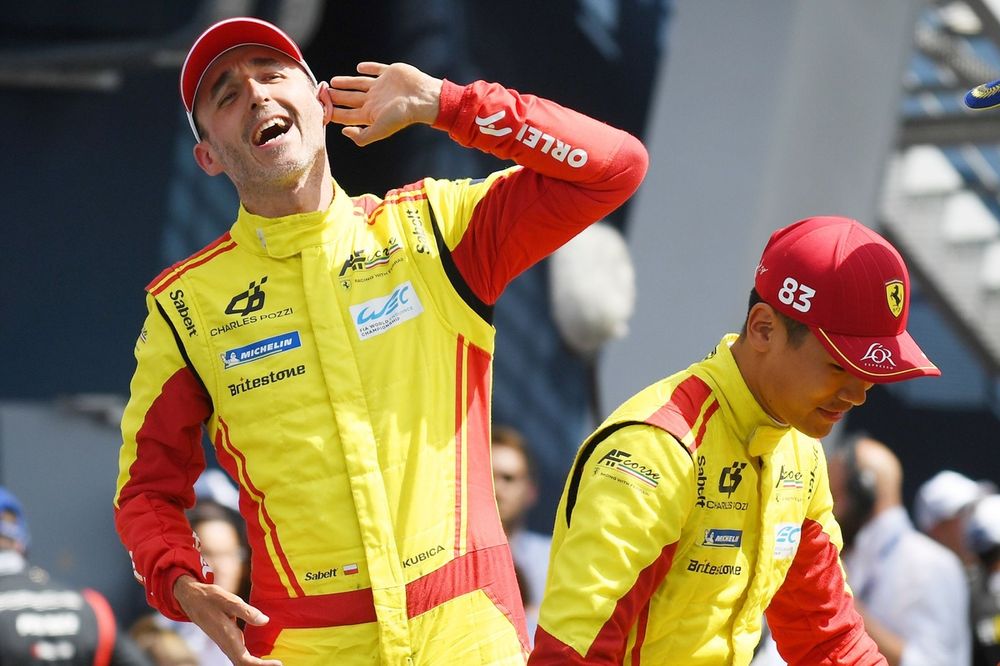 Ganadores #83 AF Corse Ferrari 499P: Robert Kubica, Yifei Ye