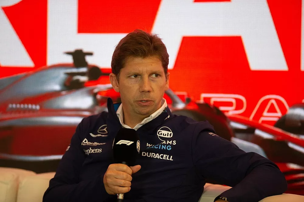 James Vowles, Team Principal, Williams Racing, in the team prinicpals Press Conference