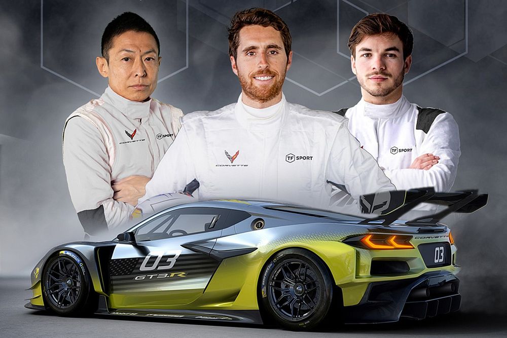 Hiroshi Koizumi, Daniel Juncadella, S&eacute;bastien Baud, TF Sport