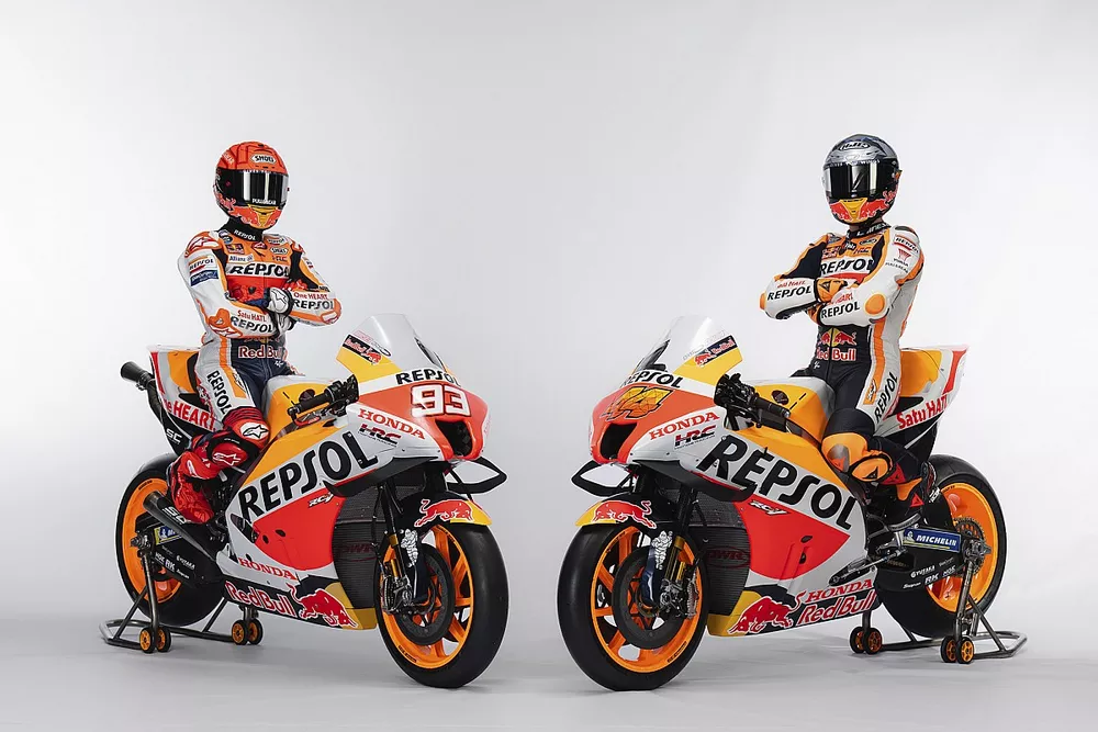 レプソルホンダ MotoGP】レプソル・ホンダ、2022年型RC213Vの新カラーリング公開。復帰