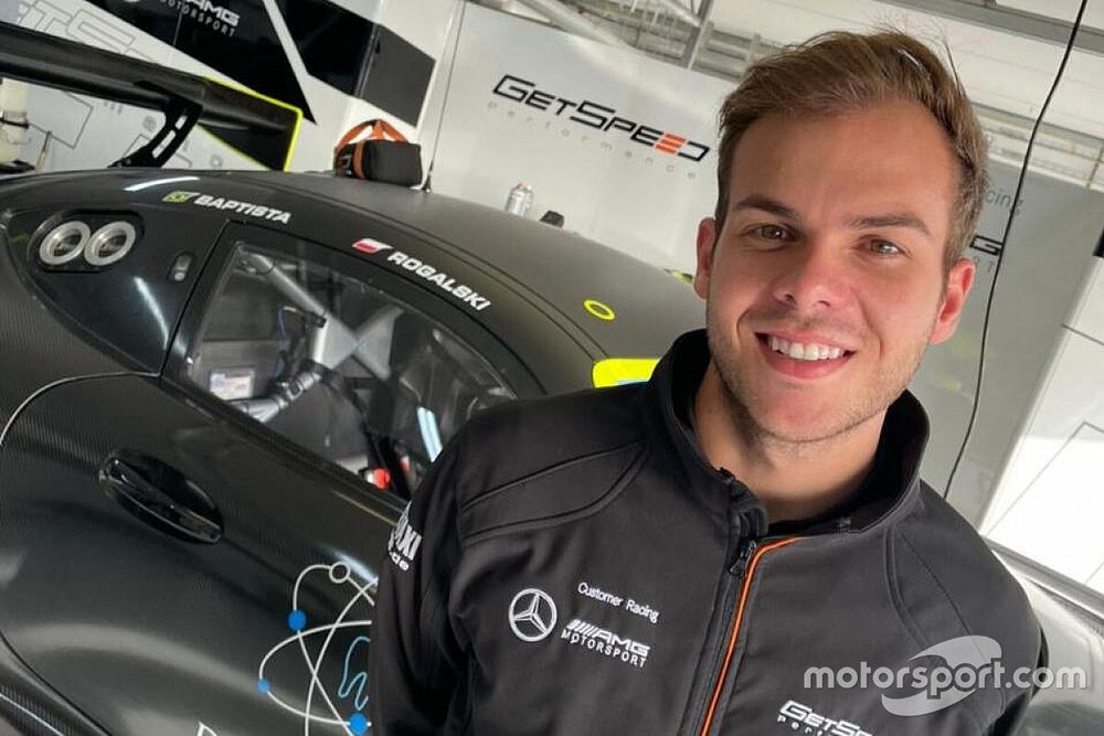 Bruno Baptista no circuito de Paul Ricard nos testes com a Get Speed Performance, a sua nova equipe no GT World Challenge Endurance Cup 2021 