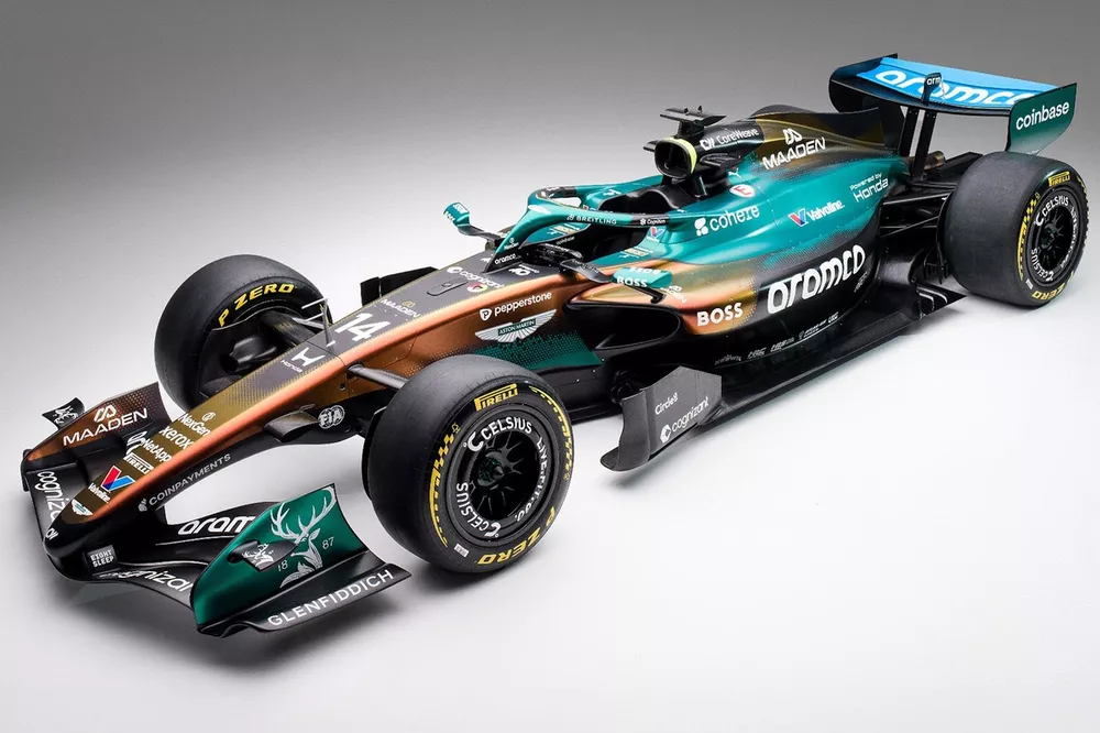 アストンマーティン・ホンダ、モナコGPで特別カラーリングを採用「岩