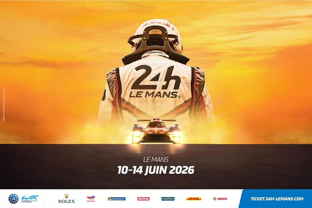 L'affiche des 24 Heures du Mans 2026