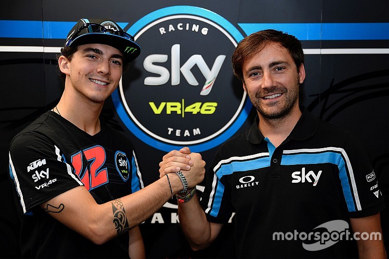 Bagnaia prolonge avec le Sky Racing Team VR46