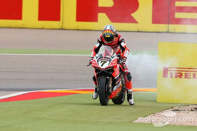 Chaz Davies, Ducati Team stops
