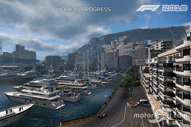 M&oacute;naco en el videojuego F1 2018