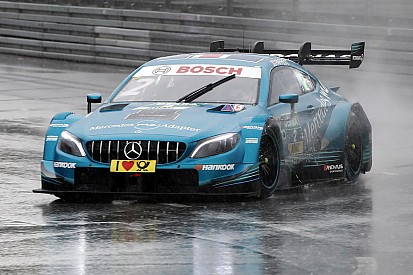 Misano, Libere 2: poker Mercedes sotto la pioggia, Zanardi avvicina i rivali