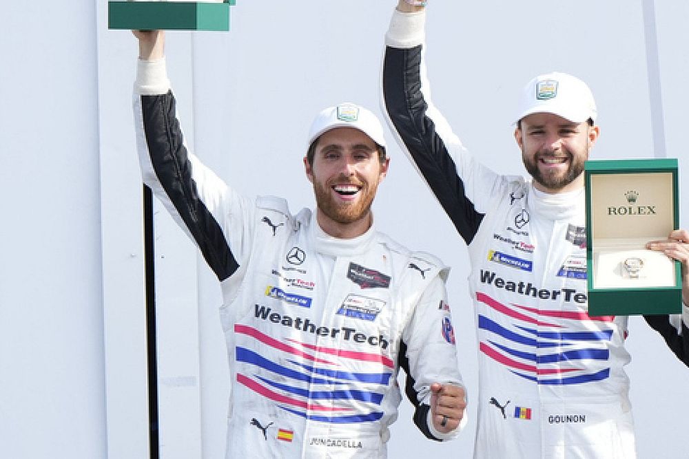 #79 WeatherTech Racing Mercedes AMG GT3: Cooper MacNeil, Daniel Juncadella, Jules Gounon, Maro Engel