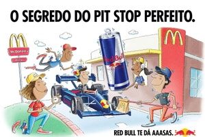 F1: Red Bull e McDonald's anunciam parceria para o GP de São Paulo, com logo no carro da equipe e ativações em lojas