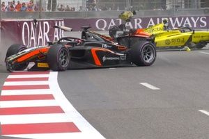 VÍDEO: Stanek faz 'barbeiragem' na classificação da F2 em Baku e sofre punição