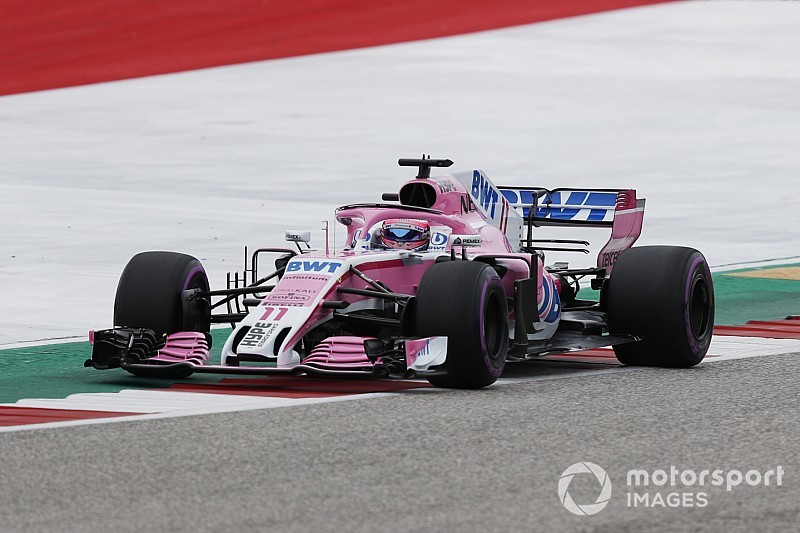 Un error en pits daña las aspiraciones de Sergio Pérez en Austin