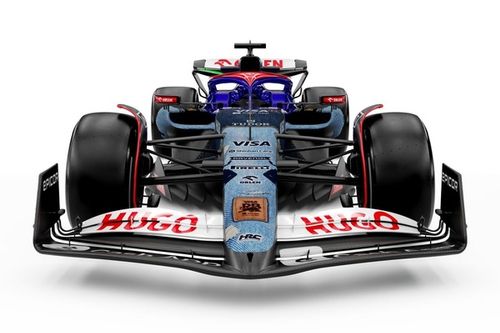 F1: RB revela pintura "jeans" desenhada pela marca Hugo para o GP de Singapura
