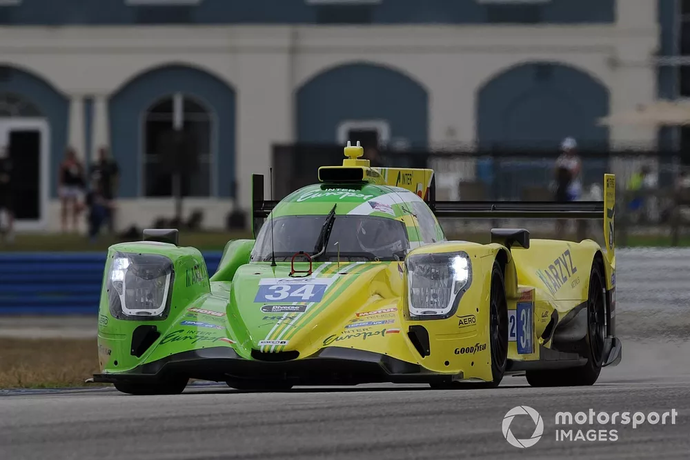 #34 Inter Europol Competition Oreca 07 - Gibson: Jakub Smiechowski, Alex Brundle, Esteban Gutierrez
