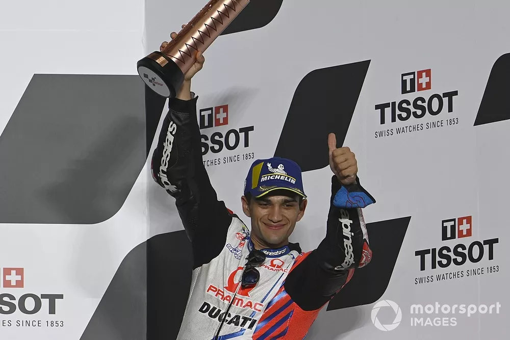 Podio: tercer lugar Jorge Mart&iacute;n, Pramac Racing