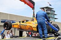 V&iacute;deo: Alonso estrena el muro en Indian&aacute;polis