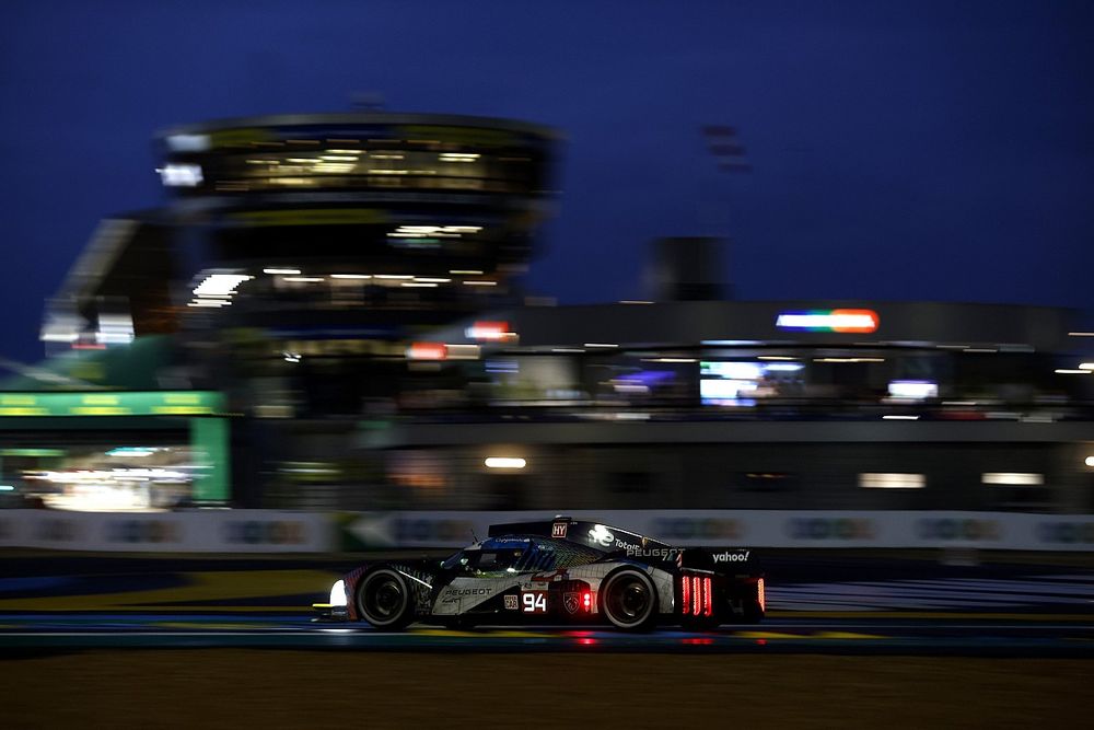 #94 Peugeot Totalenergies Peugeot 9X8 of Loic Duval, Gustavo Menezes, Nico Muller