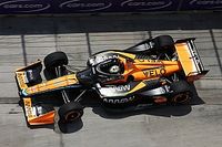 IndyCar Detroit: O&rsquo;Ward lidera y Canapino con accidente en FP1