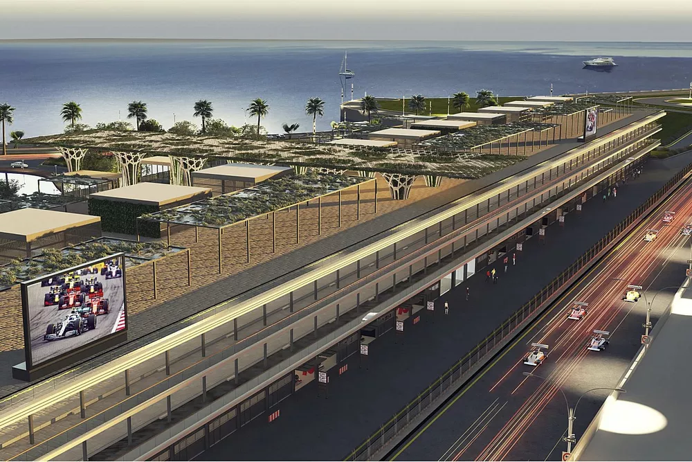 Pitlane para el Gran Premio de Arabia Saud&iacute;