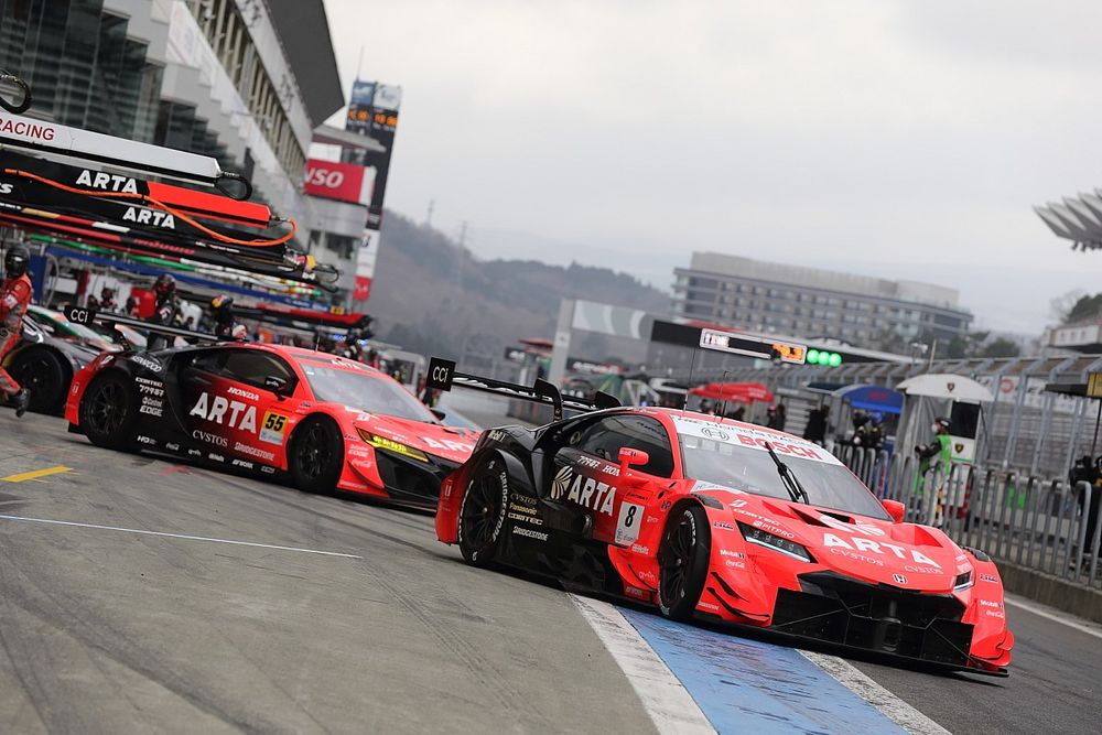 ARTA MUGEN NSX-GT SUPER GT 2023 無限 Honda Honda shuffles SUPER GT drivers as ARTA adds second car