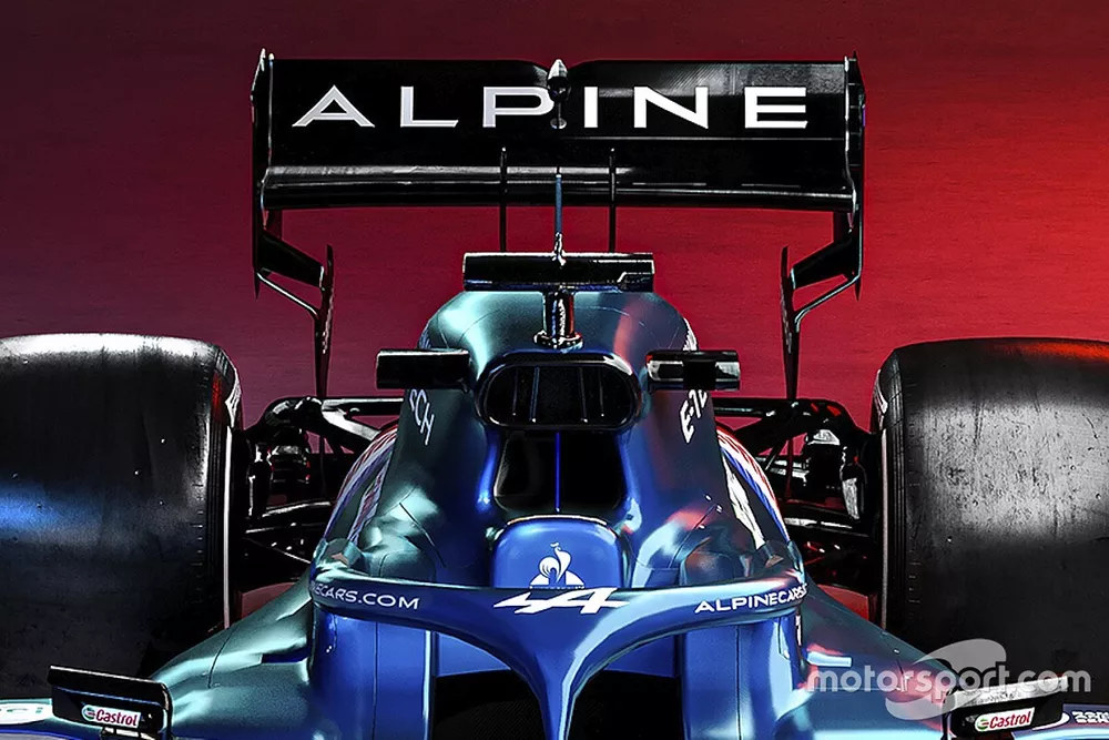 Alpine A521 detail