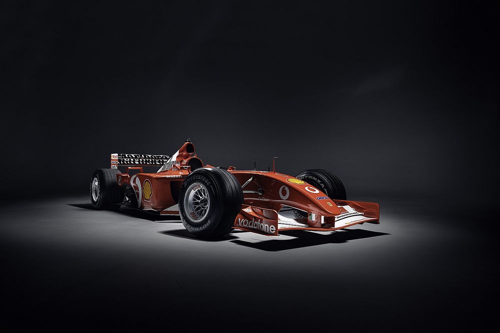 Coche de Michael Schumacher, Ferrari F2001b Chasis No 215