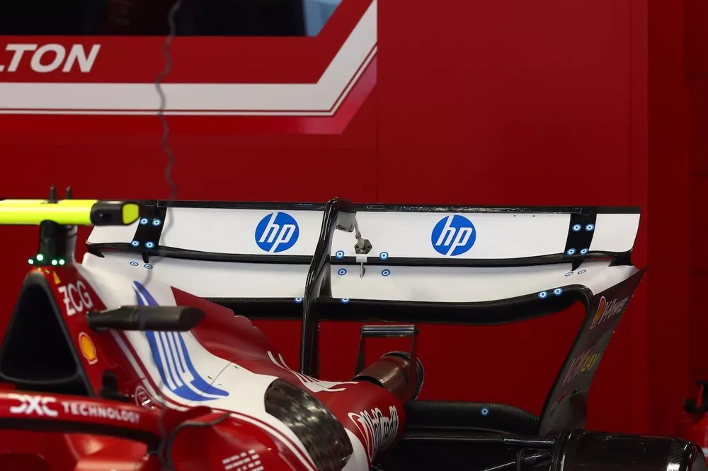 Dettaglio tecnico Ferrari SF-25