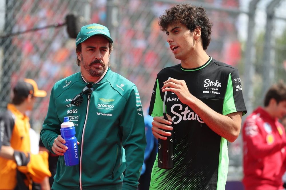 Fernando Alonso, Aston Martin Racing, Gabriel Bortoleto, Sauber