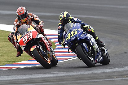 Rossi: Marquez sengaja menyenggol dan hancurkan MotoGP