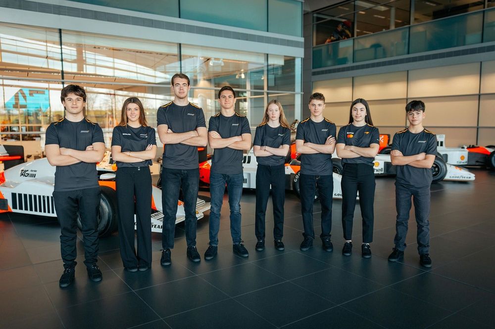 McLaren Driver Development Programme line up