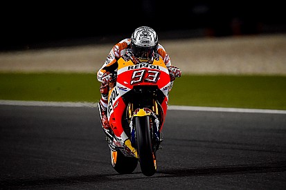 MotoGP Qatar: Meski terjatuh, Marquez tercepat di warm-up