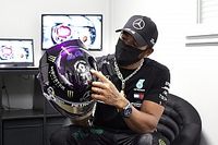 Hamilton diz que foi "silenciado" ao tentar usar capacete em apoio a jogador da NFL