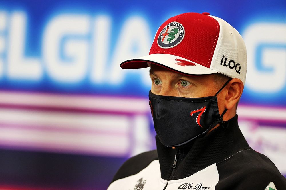 Kimi Raikkonen, Alfa Romeo Racing, in the press conference