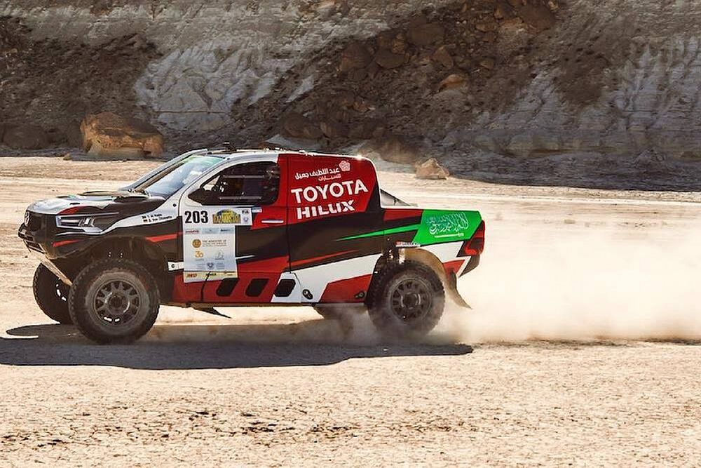 Yazeed Al-Rajhi, Dirk von Zitzewitz, Toyota Hilux