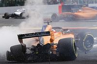 Alonso considera que Hulkenberg falló en la frenada