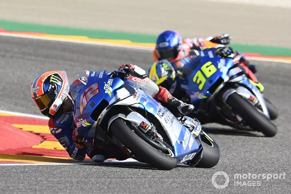 Alex Rins, Team Suzuki MotoGP, Joan Mir, Team Suzuki MotoGP 