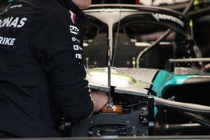 El cambio en la parte frontal del W15 que ayudó a Mercedes a ganar en Silverstone