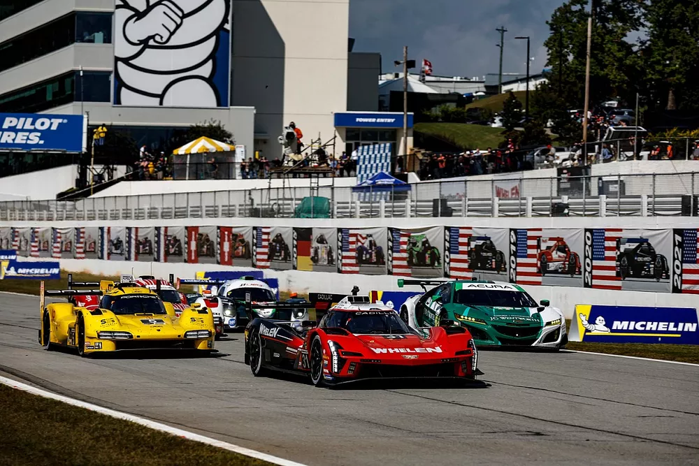 #31 Whelen Engineering Racing Cadillac V-LMDh Cadillac V- LMDh: Pipo Derani, Alexander Sims, Jack Aitken, #5 JDC Miller MotorSports Porsche 963: Tijmen van der Helm, Mike Rockenfeller, Jenson Button, #66 Gradient Racing Acura NSX GT3: Sheena Monk, Katherine Legge, Marc Miller