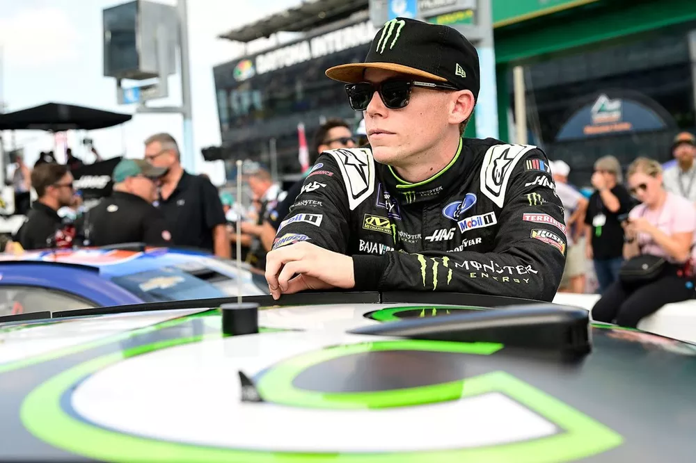 Riley Herbst, Front Row Motorsports, Monster Energy Zero Sugar Ford Mustang